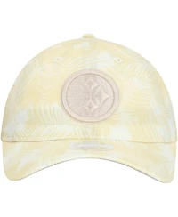 New Era Women's Cream Pittsburgh Steelers Frond 9TWENTY Adjustable Hat
