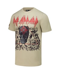 Freeze Max Men's Tan Def Leppard Let's Get Rocked T-Shirt