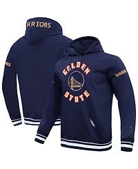 Pro Standard Men's Navy Golden State Warriors 2024/25 City Edition Pullover Hoodie