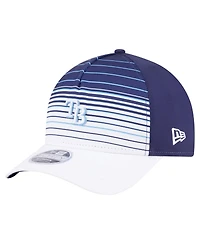 New Era Men's Navy Tampa Bay Rays Gradient 9FORTY M-Crown Adjustable Hat