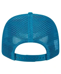 New Era Men's Teal Jacksonville Jaguars Main Trucker 9SEVENTY Stretch Snap Hat
