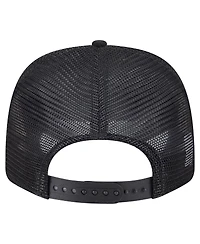 New Era Men's Black Atlanta Falcons Main Trucker 9SEVENTY Stretch Snap Hat