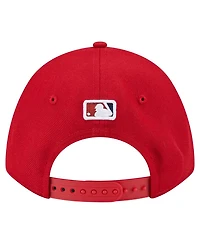 New Era Big Boys and Girls Red Washington Nationals Player Replica 9FORTY Adjustable Hat