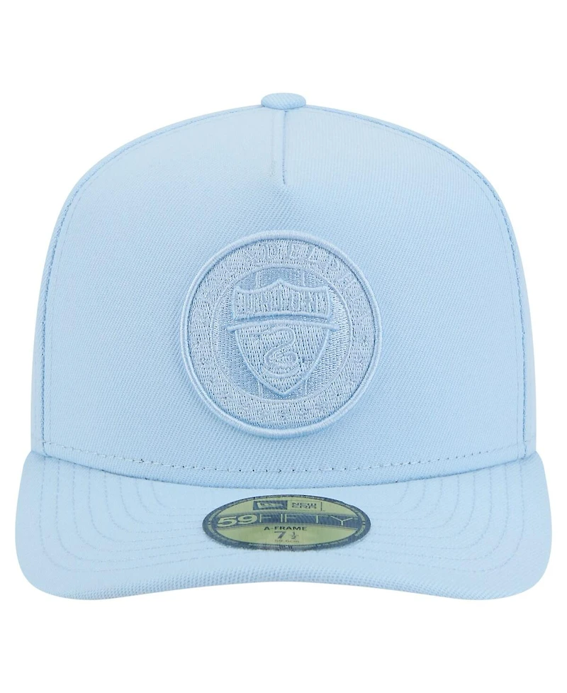 New Era Men's Light Blue Philadelphia Union Color Pack A-Frame 59FIFTY Fitted Hat
