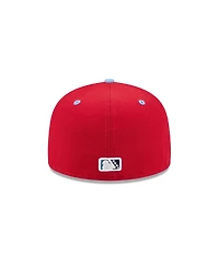 New Era Men's Red Tri-City Dust Devils Theme Nights 59FIFTY Fitted Hat