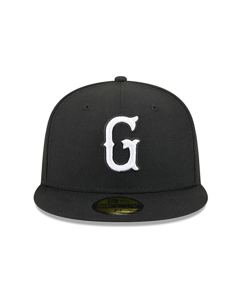 New Era Men's Black Greenville Drive Theme Nights 59FIFTY Fitted Hat