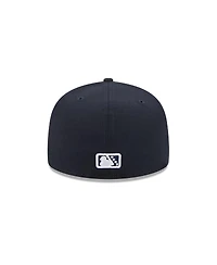 New Era Men's Navy Columbus Clippers Theme Nights 59FIFTY Fitted Hat