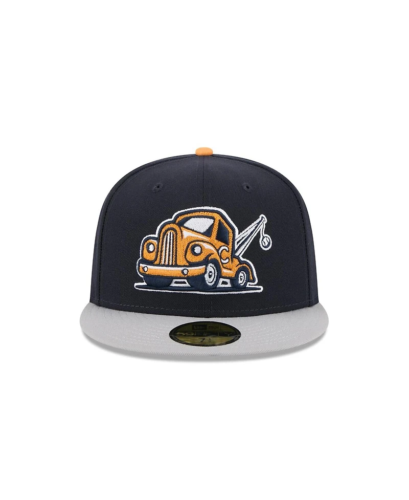 New Era Men's Navy Chattanooga Lookouts Theme Nights 59FIFTY Fitted Hat
