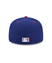 New Era Men's Dark Blue Buffalo Bisons Theme Nights 59FIFTY Fitted Hat