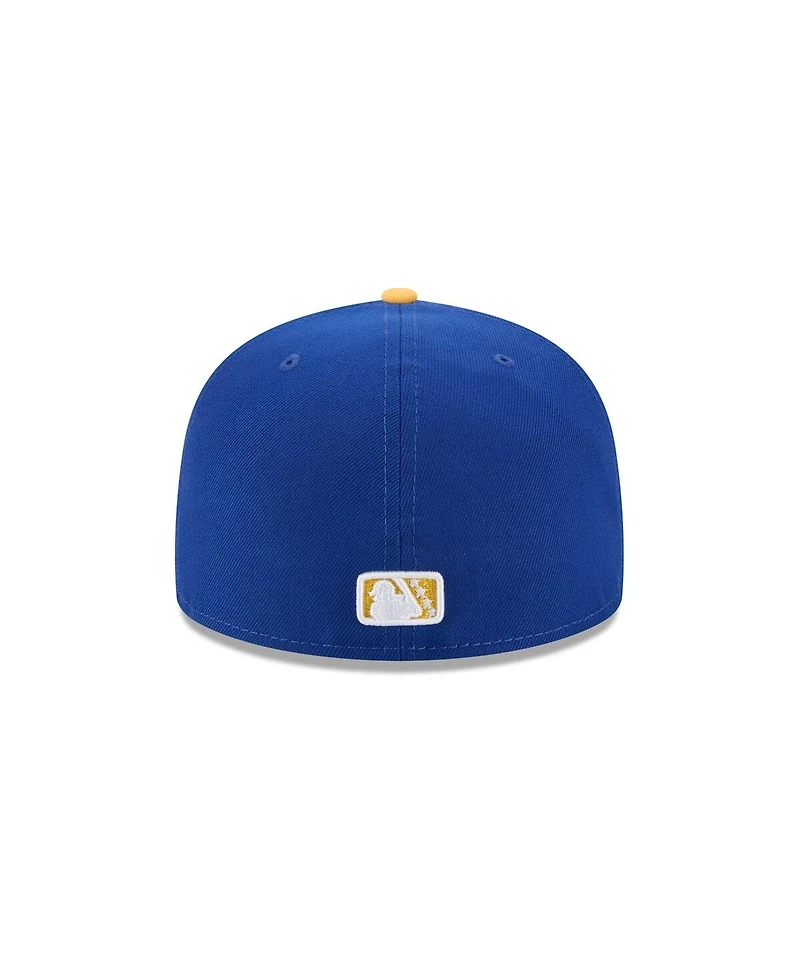 New Era Men's Blue Arkansas Travelers Theme Nights 59FIFTY Fitted Hat