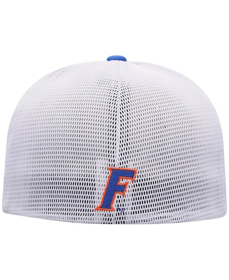 Top of the World Men's Heather Gray Florida Gators Stamp Three-Tone Flex Hat