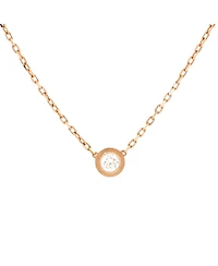 Pre-Owned Cartier Large D'Amour Pendant Necklace 18K Rose Gold with Diamond