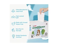 Kproduct4u Kookje Mung Mung Absorbent Upcycled Pulp Pads for Dogs