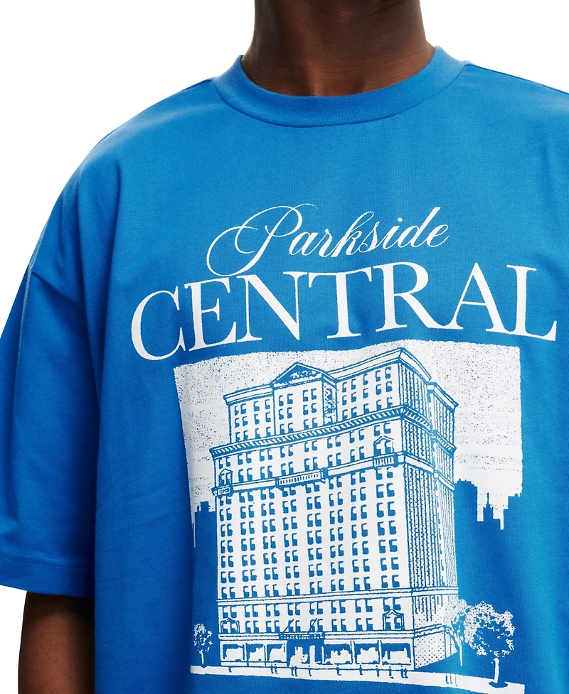 Cotton On Men's Box Fit Graphic T-Shirt