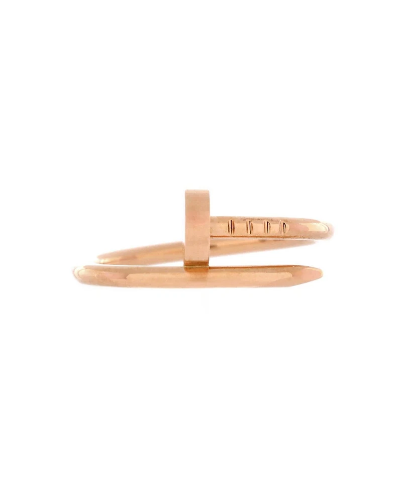 Pre-Owned Cartier Small Juste un Clou Ring 18K Rose Gold