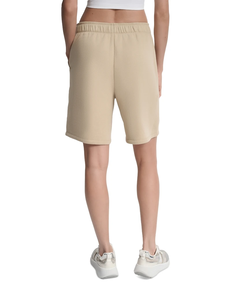 Dkny Sport Women's Relaxed-Fit Vented Bermuda Shorts