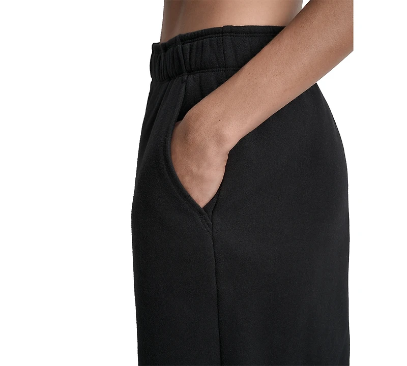 Dkny Sport Women's Relaxed-Fit Vented Bermuda Shorts