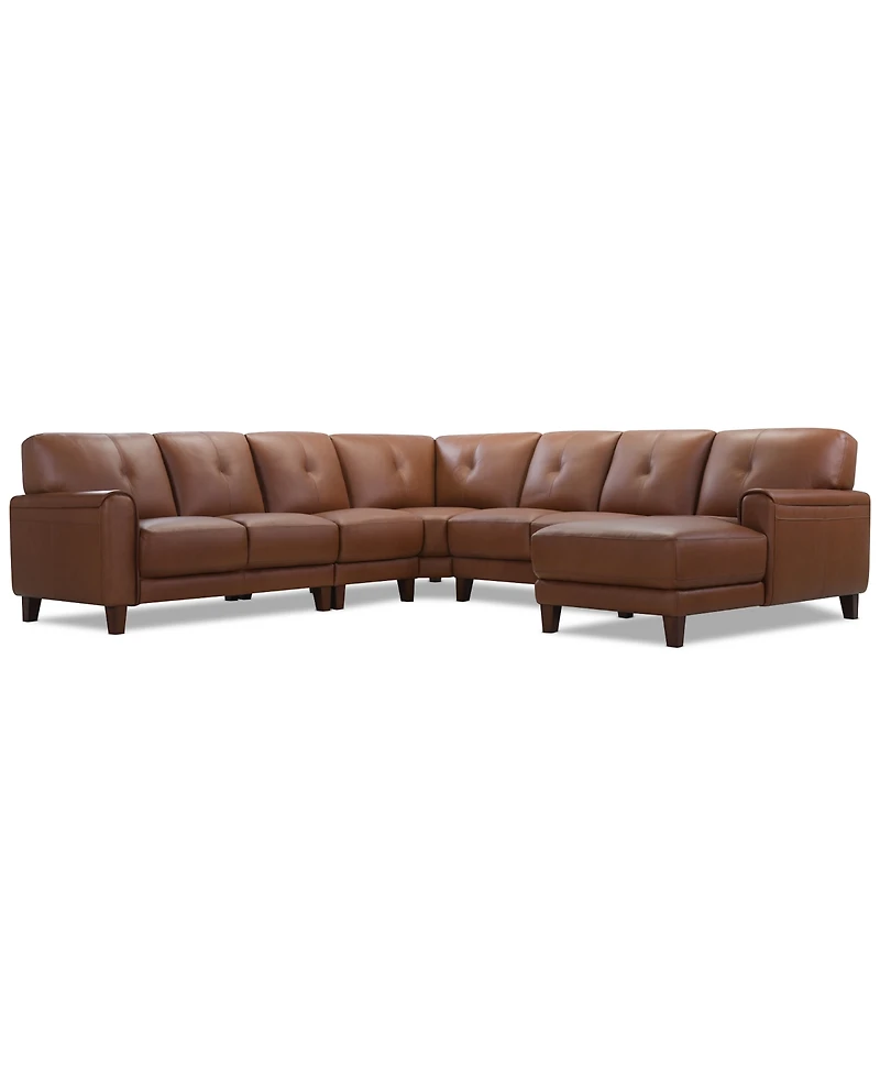 Ashlinn -Pc. Leather Chaise Sectional