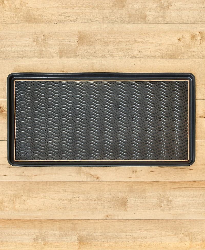Eddie Bauer Rubber Boot Tray, 16" x 32"