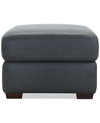 Ashlinn 43" Leather Storage Bench Ottoman, Exclusively at Macy's