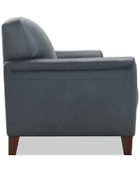 Ashlinn 82" 2 Seat Leather Sofa, Exclusively at Macy's