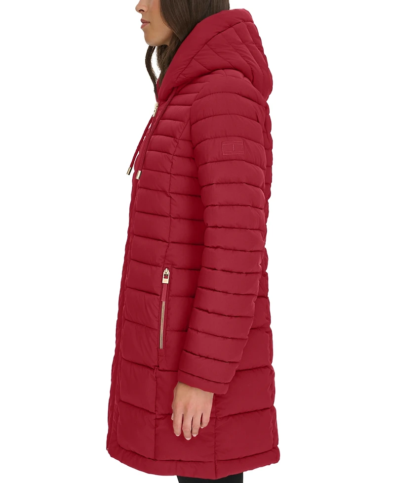 Tommy Hilfiger Women's Hooded Packable Puffer Coat