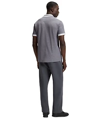 Boss by Hugo Men's Dot Print Cotton-Pique Polo Shirt