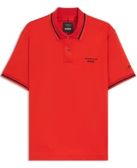 Porsche x Boss Men's Cotton Moisture Control Polo Shirt