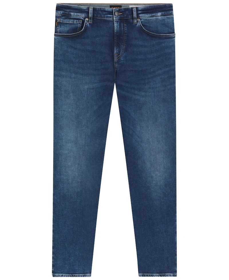 Boss by Hugo Men's Super-Stretch Denim Regular-Fit Jeans