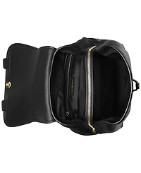 Michael Michael Kors Quinn Medium Leather Flap Backpack