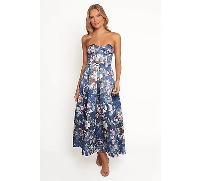 Petal and Pup Women's Darina Strapless Midi Dress