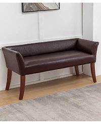 Convenience Concepts 19.5" Designs4Comfort Ella Entryway Window Accent Seating Bench