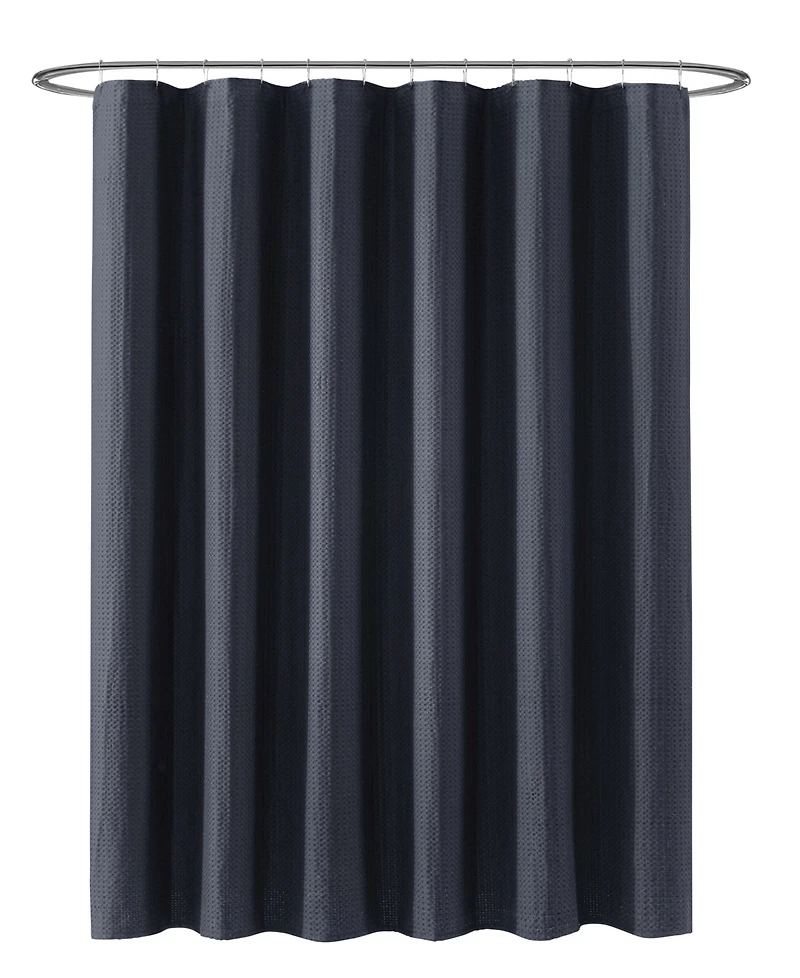 Dkny Modern Waffle Shower Curtain, 72" x 72"