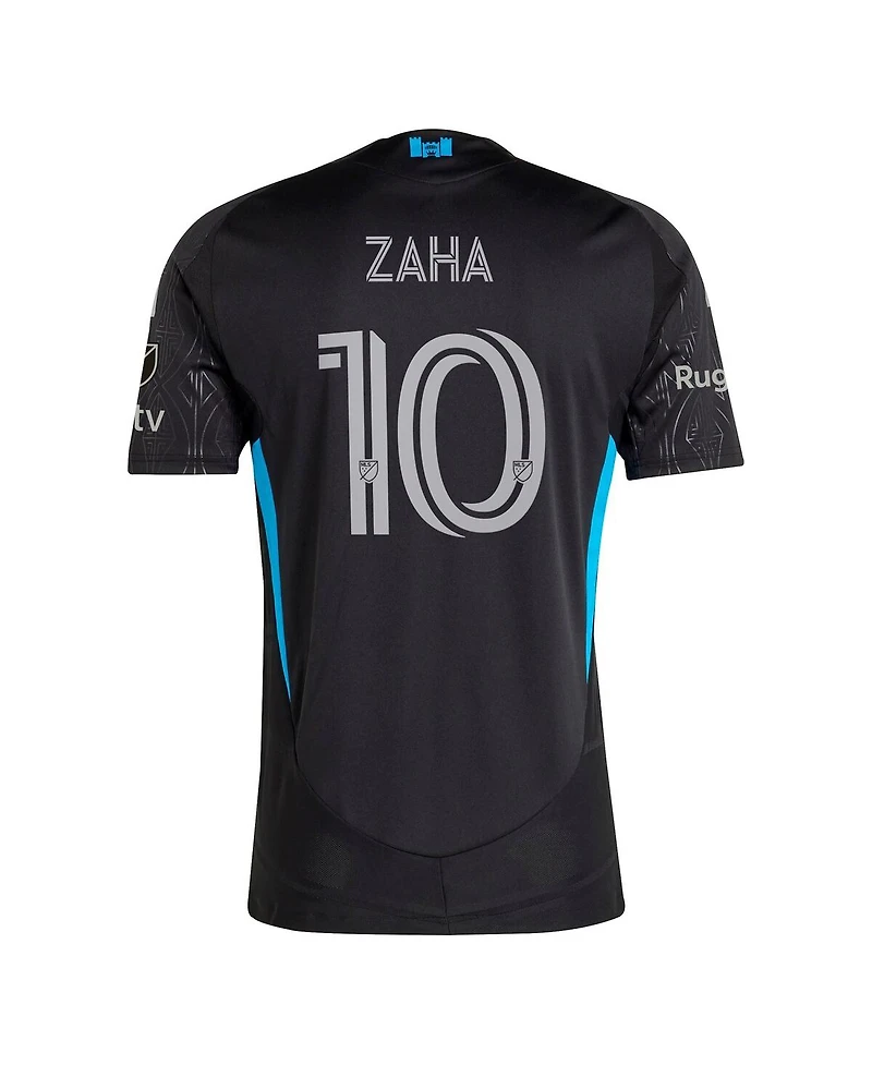 Adidas Men's Wilfried Zaha Black Charlotte Fc 2025 Fortress Kit Authentic Player Jersey