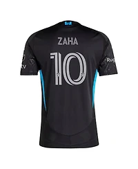 Adidas Men's Wilfried Zaha Black Charlotte Fc 2025 Fortress Kit Authentic Player Jersey