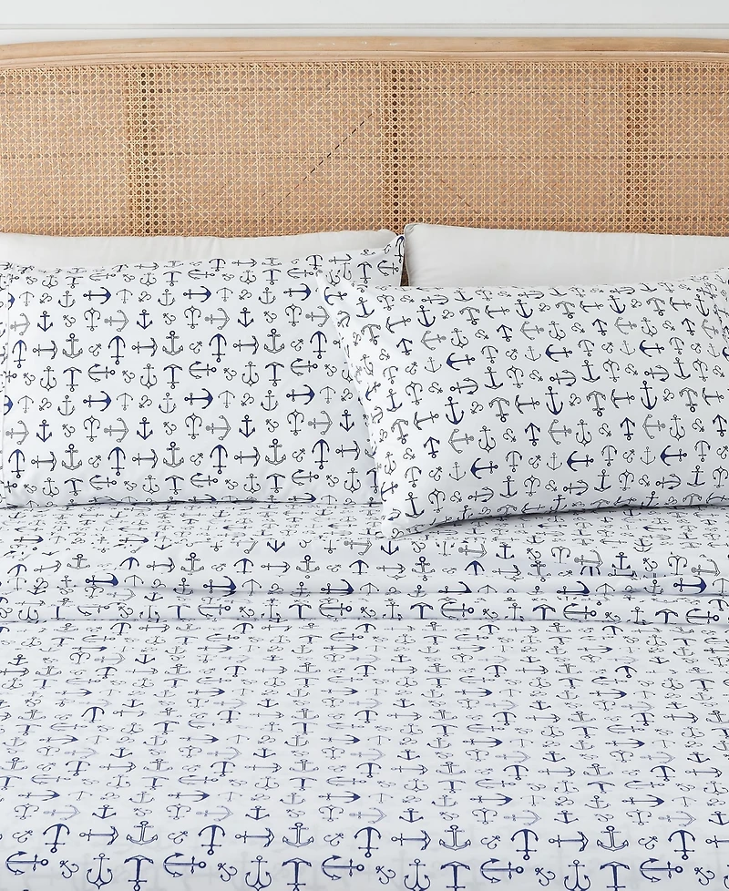 Linery & Co. Ultra-Soft Coastal-Inspired Brushed Microfiber Sheet Set