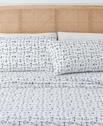 Linery & Co. Ultra-Soft Coastal-Inspired Brushed Microfiber Sheet Set