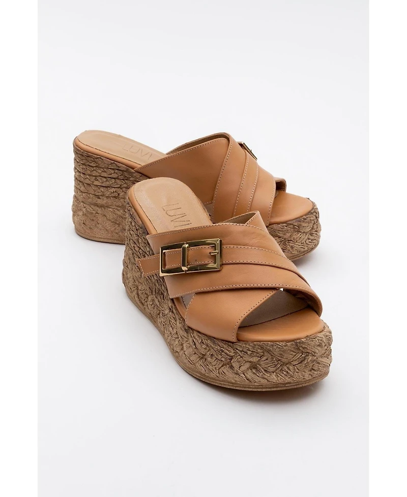 Palmas Leather Platform Sandal (Women)