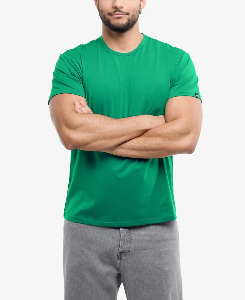 X-Ray Men's Basic Crew Neck Short Sleeve T-shirt