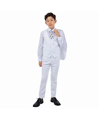Stacy Adams Big Boys White 5 Pc Suits