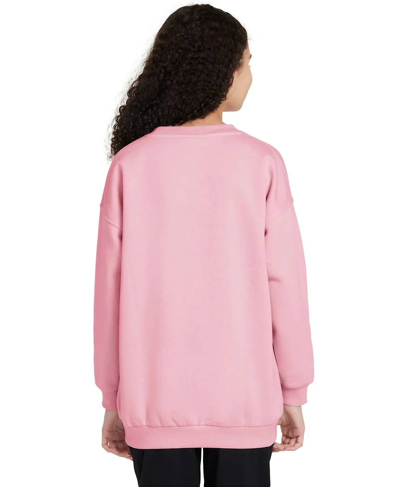 Nike Big Girls Sportswear Club Fleece Oversized-Fit Sweatshirt