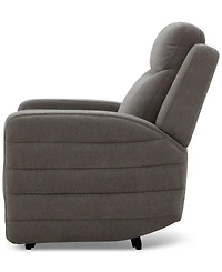 Kristyan Fabric Power Recliner with Headrest Zero Wall & Heat Massage, Exclusively at Macy's
