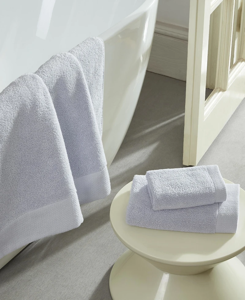 Calvin Klein Entwine Solid Cotton Terry 6-Pc. Towel Set, 58" x 30"