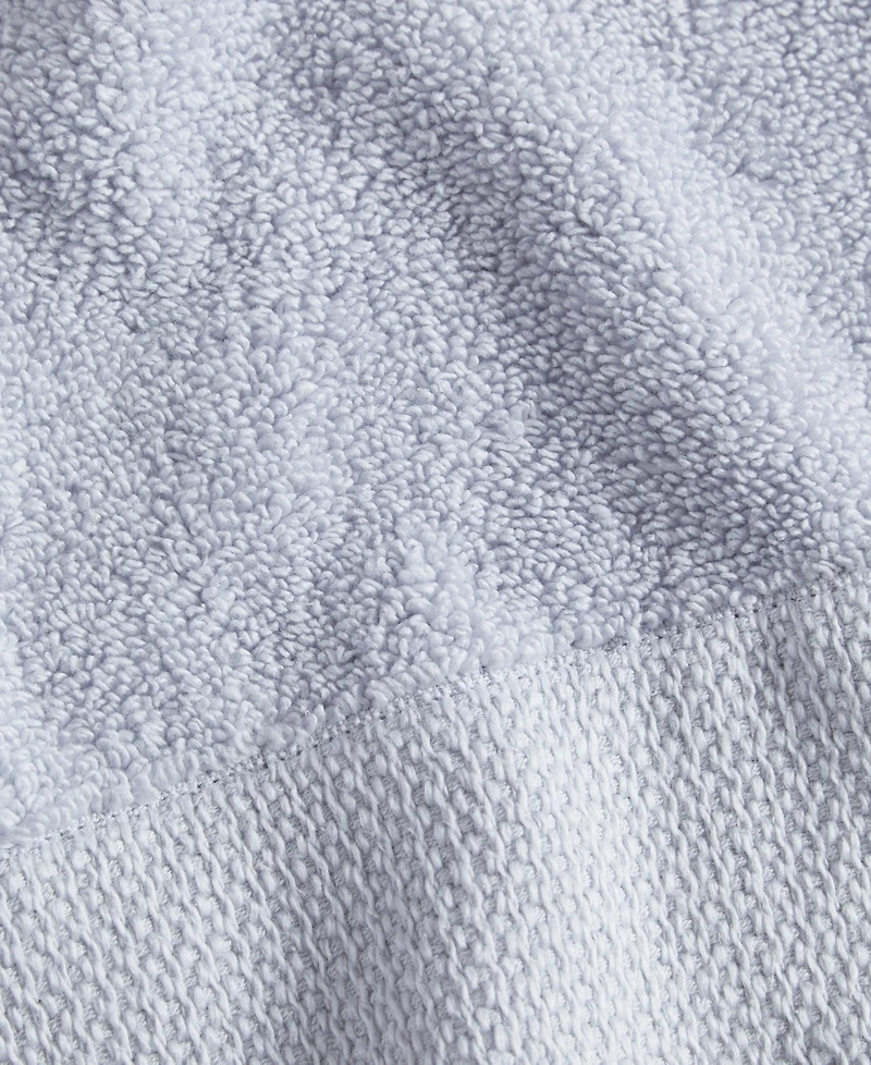 Calvin Klein Entwine Solid Cotton Terry 2-Pc. Bath Towel Set, 64" X 34"
