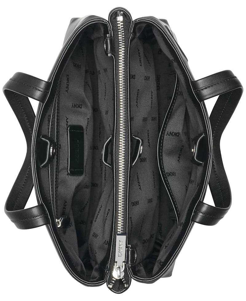 Dkny Tinsley Faux-Leather Logo Satchel