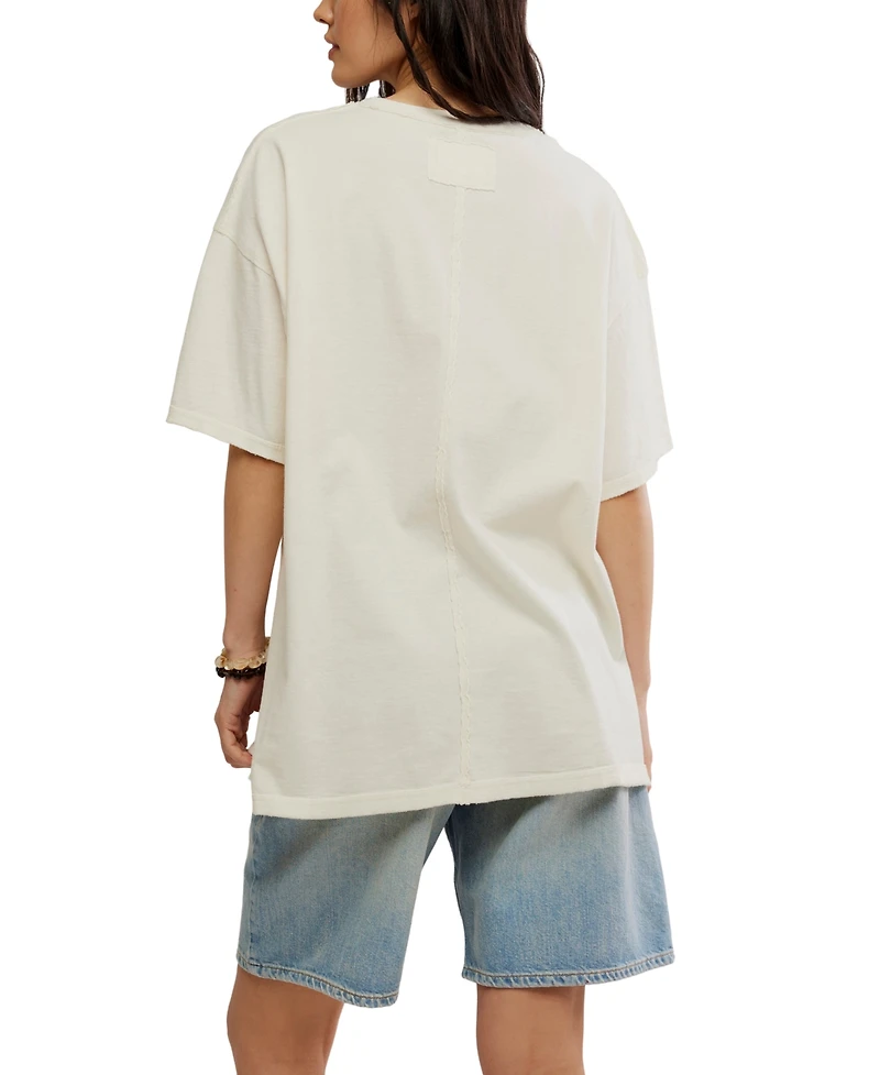 Free People Women's Shell Graphic Cotton Short-Sleeve T-Shirt