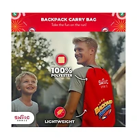 Backyard Arcade | 2-in-1 Bean Bag Toss Game for Kids w/ Carry Bag | 5-Second Setup & Storage | Carnival Games for Kids