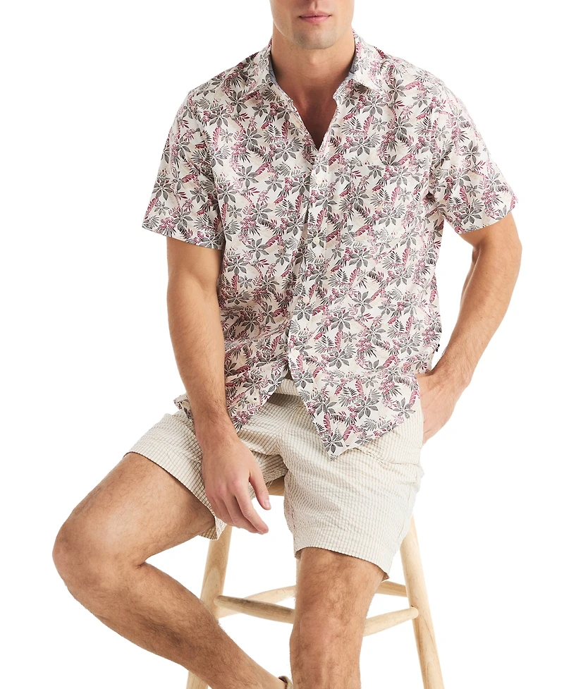 Nautica Men's Tropical-Pattern Shirt