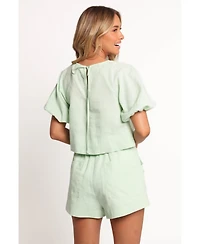 Petal and Pup Women's Chelsey Linen Set