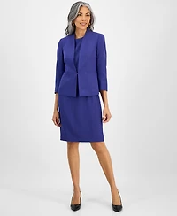 Kasper Women's Open-Front Jacket